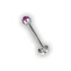 JEWELLED 5 HELIX BARBELL 1,2x6mm 2/2.5/3/2.5/2  in Titanio Pietra SA - Sapphire - immagine 3