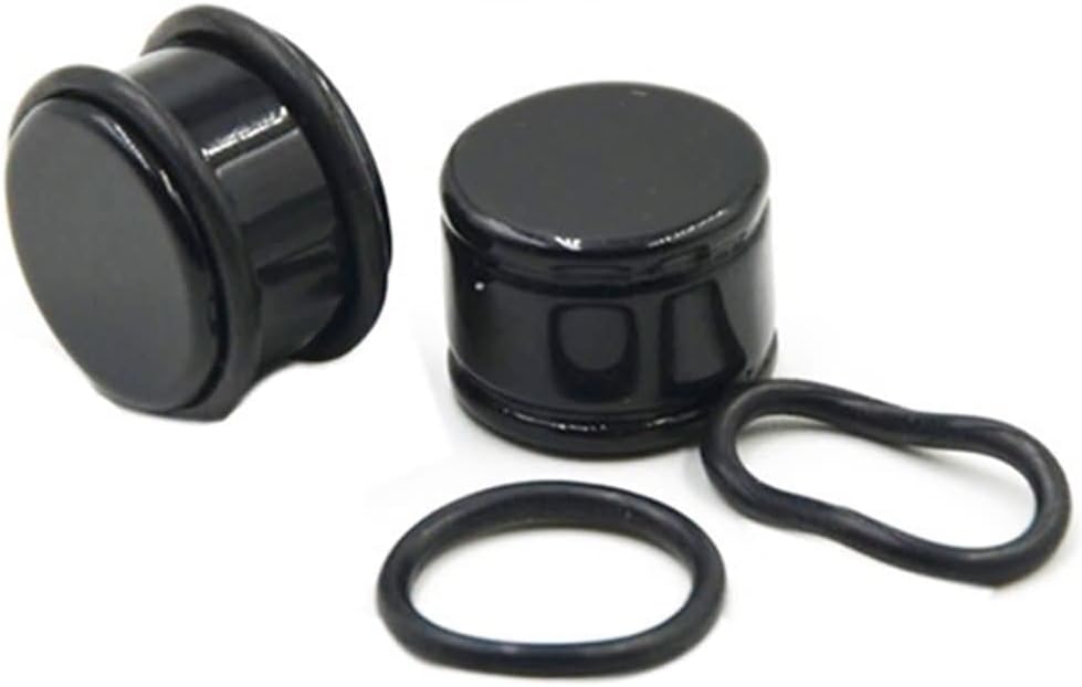 Dilatatore Tunnel pieno silicone con elastico da 1.4 a 10 mm
